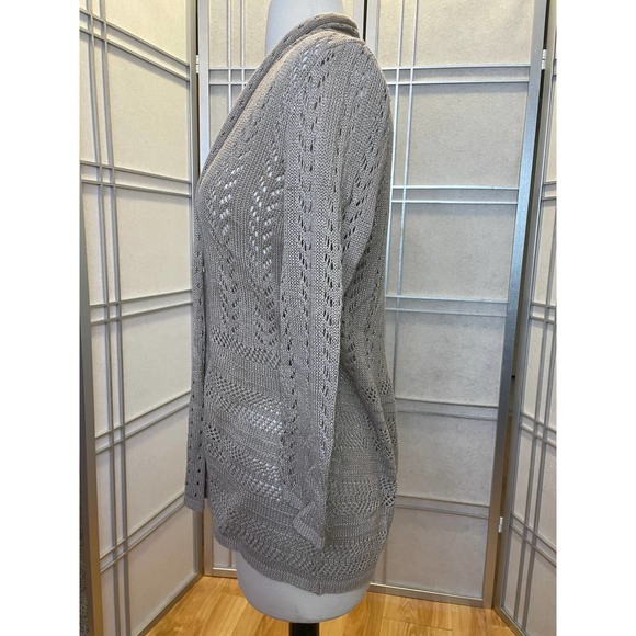 *Dana Buchman Open Cardigan Camel Size Small - Picture 2 of 3